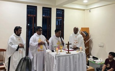 Ekaristi Pemberkatan Kantor Stella Maris Batam