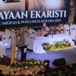 Minggu Migran di Batam Ditutup dengan Misa, Mgr. Adrianus: Relawan adalah Anugerah